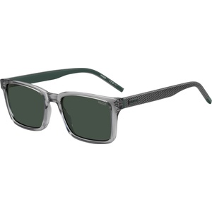 HUGO BOSS Слънчеви очила Hugo Men's Rectangular Wayfarer Sunglasses - Grey Слънчеви очила