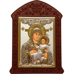  Богородица с младенец с mdf дърворезба (is31232-o)