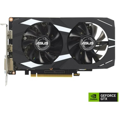 ASUS GeForce GTX 1630 Dual OC Edition 4GB GDDR6 (DUAL-GTX1630-O4G/90YV0I54-M0NA00)