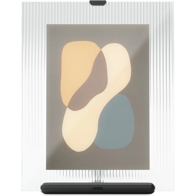 Umbra Черна стъклена стояща рамка 19x23 cm Flute - Umbra (1022845-040)