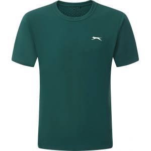 Slazenger Тениска Slazenger Men's Perf Tennis Short Sleeve Performance T-Shirt - Green
