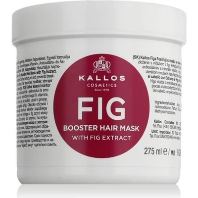 Kallos Fig подхранваща маска за слаба и увредена коса 275 ml за жени