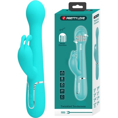 G-SPOT вибратор с ротация и тласъци, 22, 6см. - Pretty Love Dejon 4 (DEBRA01849)