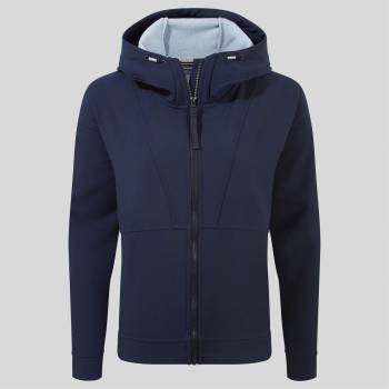 Craghoppers Women's Tyra Hooded Full-Zip Fleece Fabric - Blue Navy