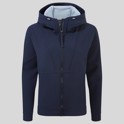 Craghoppers Women's Tyra Hooded Full-Zip Fleece Fabric - Blue Navy