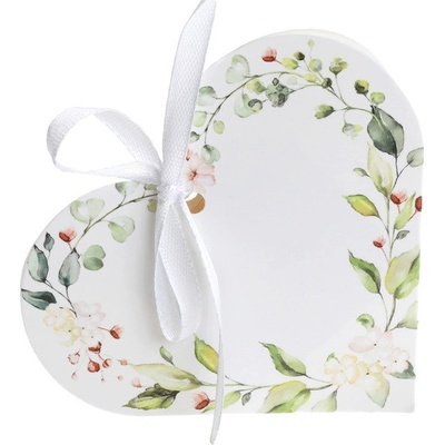 Santex Santex Krabička na dárky - srdce s mašlí 6 ks – Zboží Mobilmania