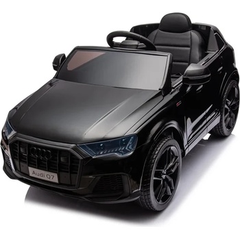 ROLLZONE Audi Q7 12V - Детска акумулаторна кола, Черна, EVA гуми (HL678-черен)