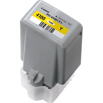 Canon Касета за Canon imagePROGRAF PRO-1100 - Yellow - 6780C001AA - Canon PFI-4100Y - Оригинална, 80 ml капацитет (6780C001AA)