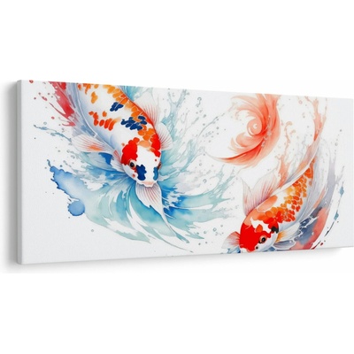 Obraz - Ryby, jednodielne 200x100 cm