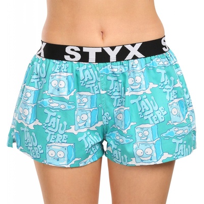 Styx Dámske trenky art športová guma ledové kocky (T1657)