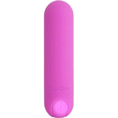 PlusOne Vibrating Bullet Dark Pink