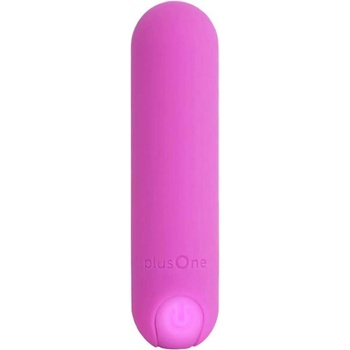 PlusOne Vibrating Bullet Dark Pink