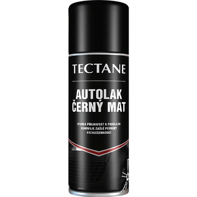 Den Braven Autolak čierny mat 400 ml