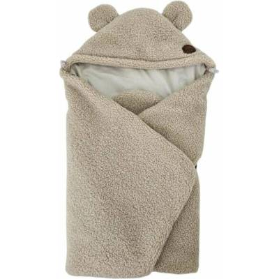 EKO do autosedacky buclé s bavlnou Light Beige 110x100cm