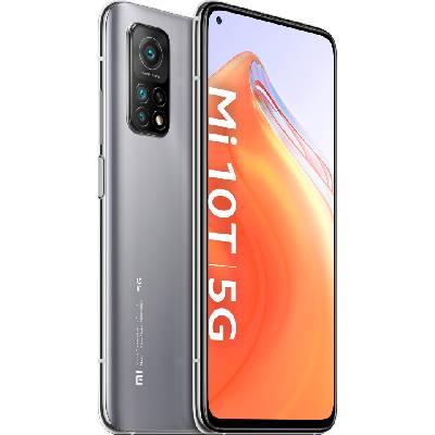 Xiaomi Mi 10T 5G 6+128GB měsíční stříbrná CZ MZB07ZKEU