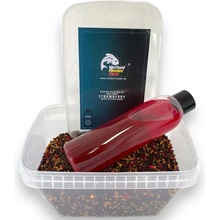 Method Feeder Fans Pellet Mix Set Fluo 500g 2mm + Fluo Booster 200ml Jahoda