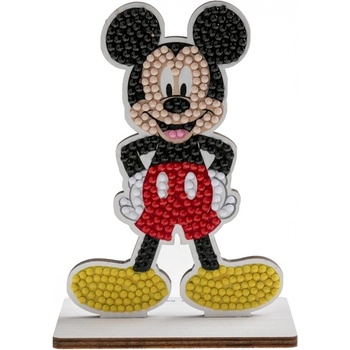 Craft Buddy Комплект за диамантена бродерия, Craft Buddy, Crystal Art Buddies, Мики Маус, 7 части