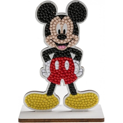 Craft Buddy Комплект за диамантена бродерия, Craft Buddy, Crystal Art Buddies, Мики Маус, 7 части
