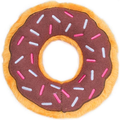 ZippyPaws Mini Donutz čokoládový 13 x 13 x 4 cm