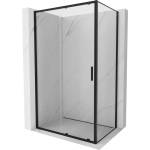 Mexen Exo плъзгаща се душ кабина 140 x 120 см, прозрачна, черна - 8151-140-120-70-00 (8151-140-120-70-00)