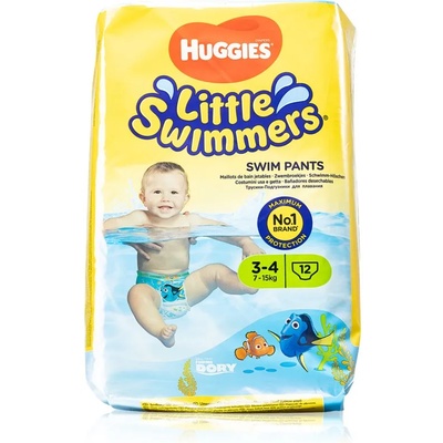 Huggies Little Swimmers 3-4 еднократни пелени за плуване 7-15 kg 12 бр