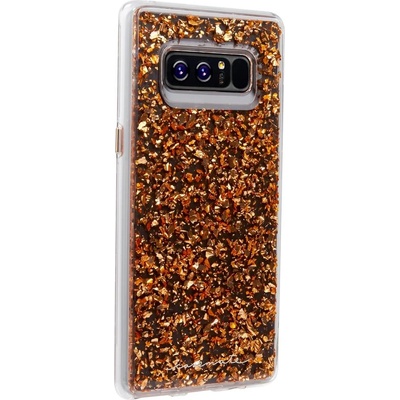 Case-Mate Karat Case - дизайнерски кейс с елементи от розово злато и висока защита за Samsung Galaxy Note 8 (розово злато)
