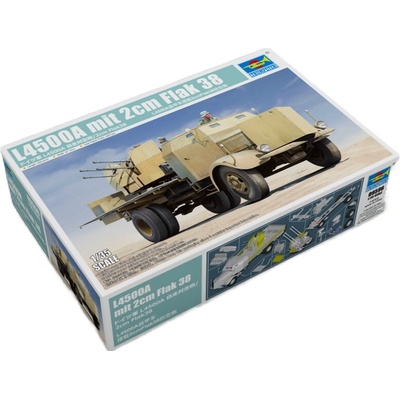 Trumpeter L4500A mit 2cm Flak 38 1:35