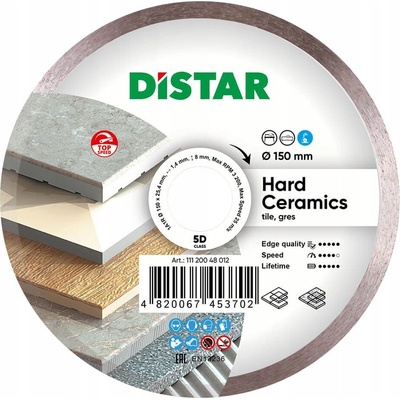 Diamantový kotouč Distar Hard Ceramics 150 mm
