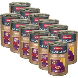 Animonda GranCarno Single Protein - агнешко 12 x 400г