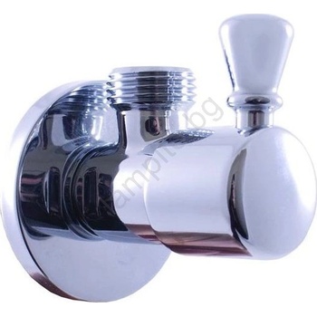 RAV Slezák RV0112 - Ъглов вентил RETRO, лъскав хром (RV0161)