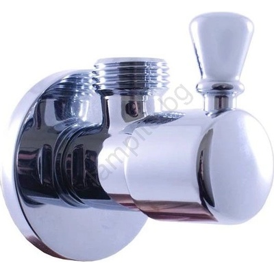 RAV Slezák RV0112 - Ъглов вентил RETRO, лъскав хром (RV0161)