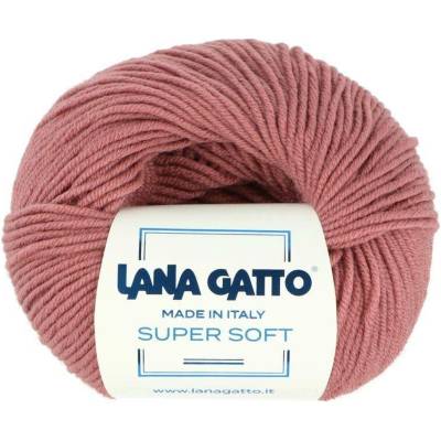 Lana Gatto Super Soft 14445 tmavá starorůžová