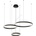 MILAGRO Led Пендел gravity led/108w/230v черен (mi2560)