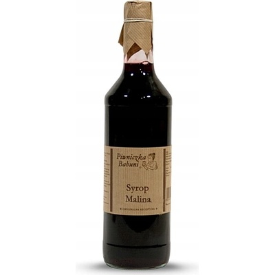 Piwniczka Babuni malinový sirup 1 l