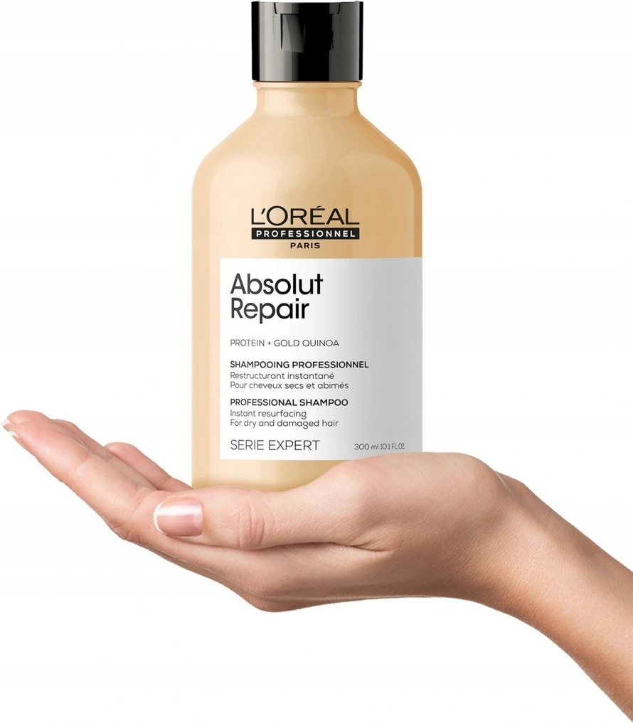 Tohle je absolutní vítěz srovnávacího testu - produkt L'Oréal Expert Absolut Repair Gold Quinoa Shampoo