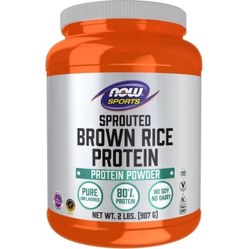 NOW NOW Rice Protein Brown Sprouted , 907 Grams