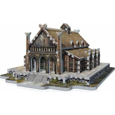 Imago 3D Puzzle Pán prstenů - Zlatá síň Edoras, 445 ks