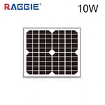 Raggie Соларен панел монокристален 10W RAGGIE 12V 350x260x20mm (1830-10)