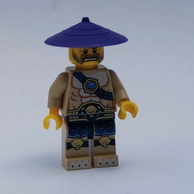 LEGO® LN387 NOVÁ MINIFIGURKA NINJA VE FIALOVÉM KLOBOUKU