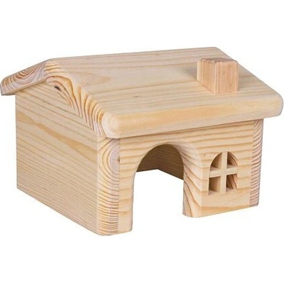 Trixie domček s rovnou strechou pre škrečky 15 x 12 x 15 cm
