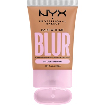 NYX Professional Makeup Bare With Me Blur Tint hydratační make-up 09 Light Medium 30 ml