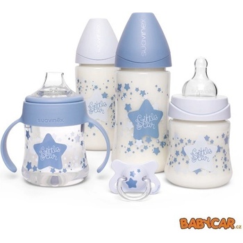 Suavinex set Little Star modrá