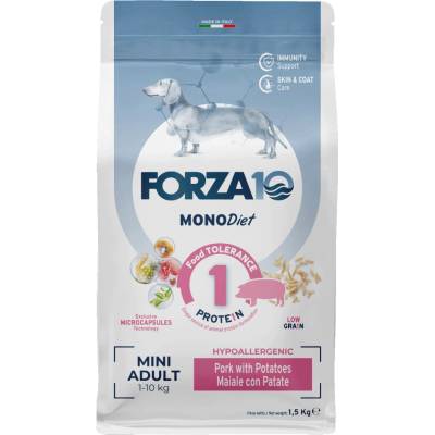 Forza10 Mini Diet Low Grain s vepřovým masem a bramborami 1,5 kg