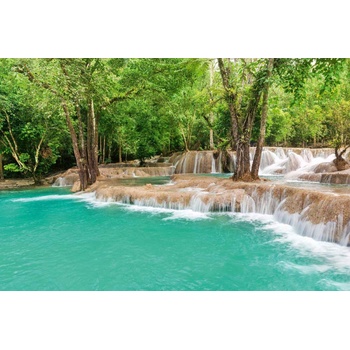 DIMEX ART s. r. o Флизелинов фототапет каскаден водопад 375 x 250 см