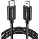 Ugreen 50445 USB-C/Mini USB, 1m, černý