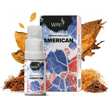 WAY to Vape American 10 ml 0 mg