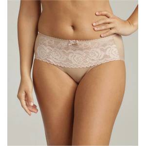 Playtex RCS FLOWER ELEGANCE MIDI BRIEF - Дамски дантелени бикини - телесно Playtex | Bezhov | ЖЕНИ | S