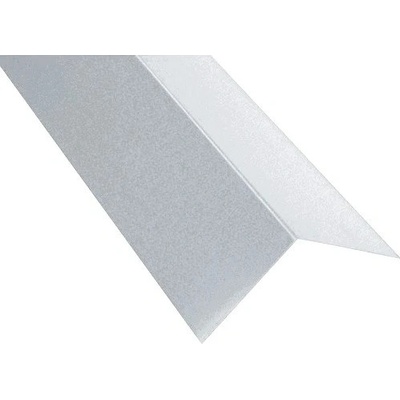 Hřebenáč klasik r.š.333mm pozink Lakovaný RAL 9007 stříbrná tmavá s folií dl.2m