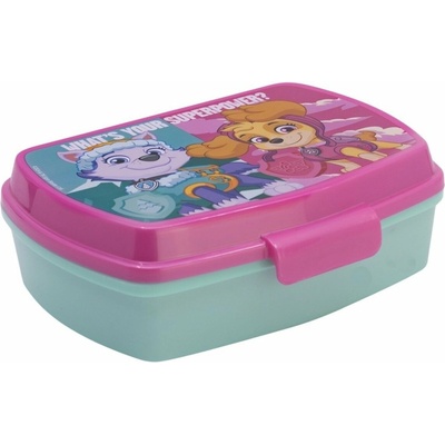 Stor Box na desiatu Labková patrola Paw Patrol motív Skye a Everest