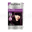 Syoss Gloss Sensation Šetrná farba na vlasy bez amoniaku 3-33 tmavá morelločerešňa